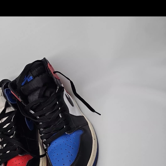 Nike Air Jordan 1 Retro High OG - Red and Blue Size 10.5 - Picture 3 of 8